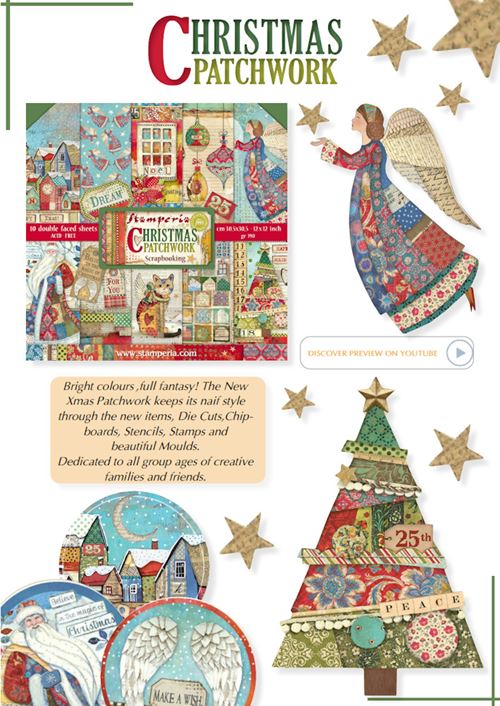 Christmas Patchwork by Stamperia